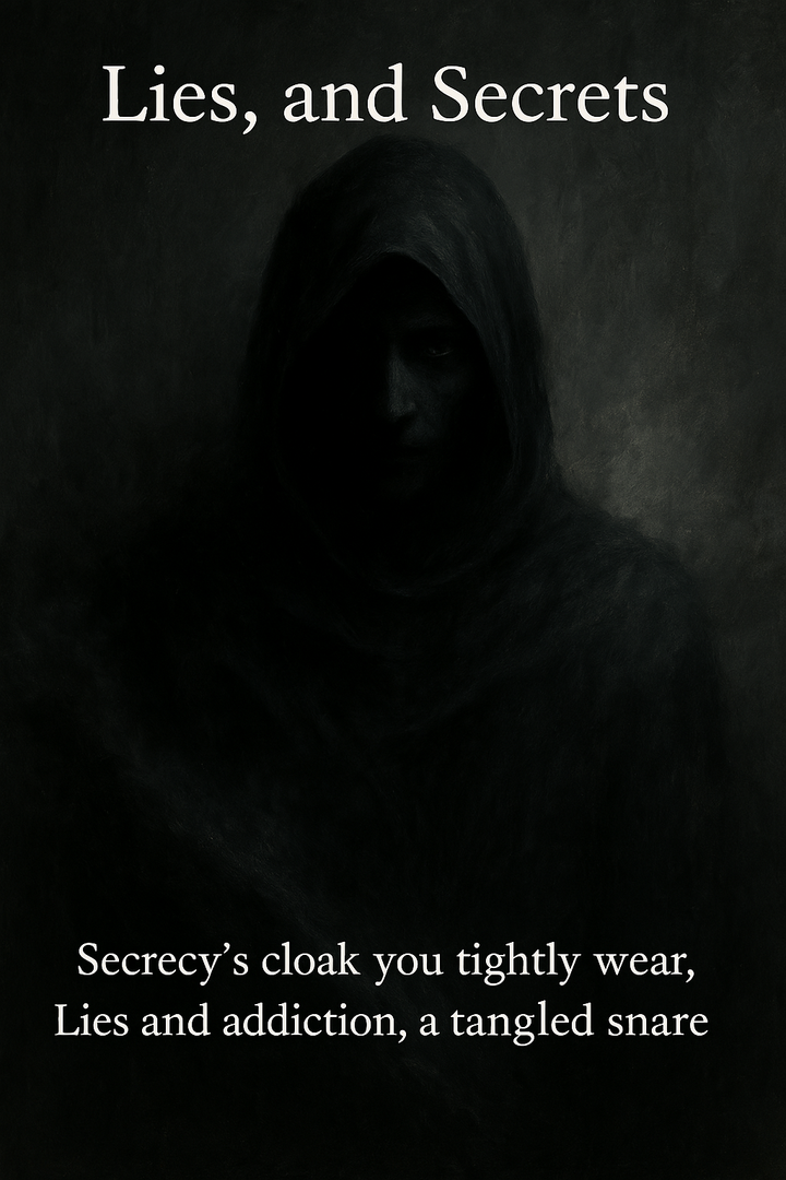 Poem Lies and secrets